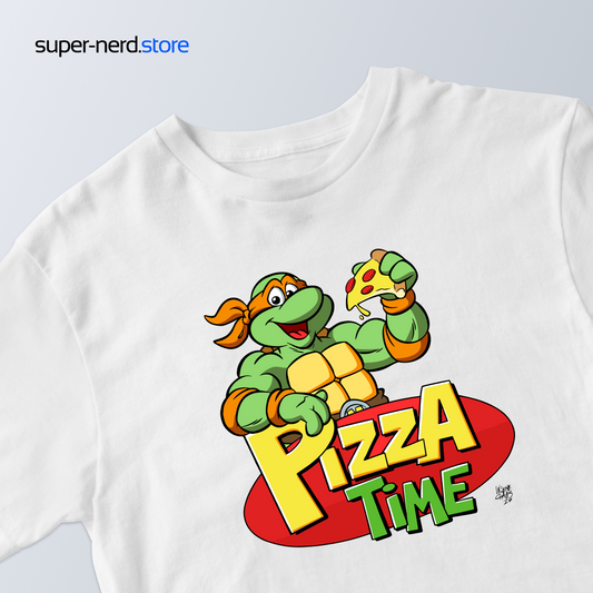 Pizza Time - Polera Tortugas Ninjas