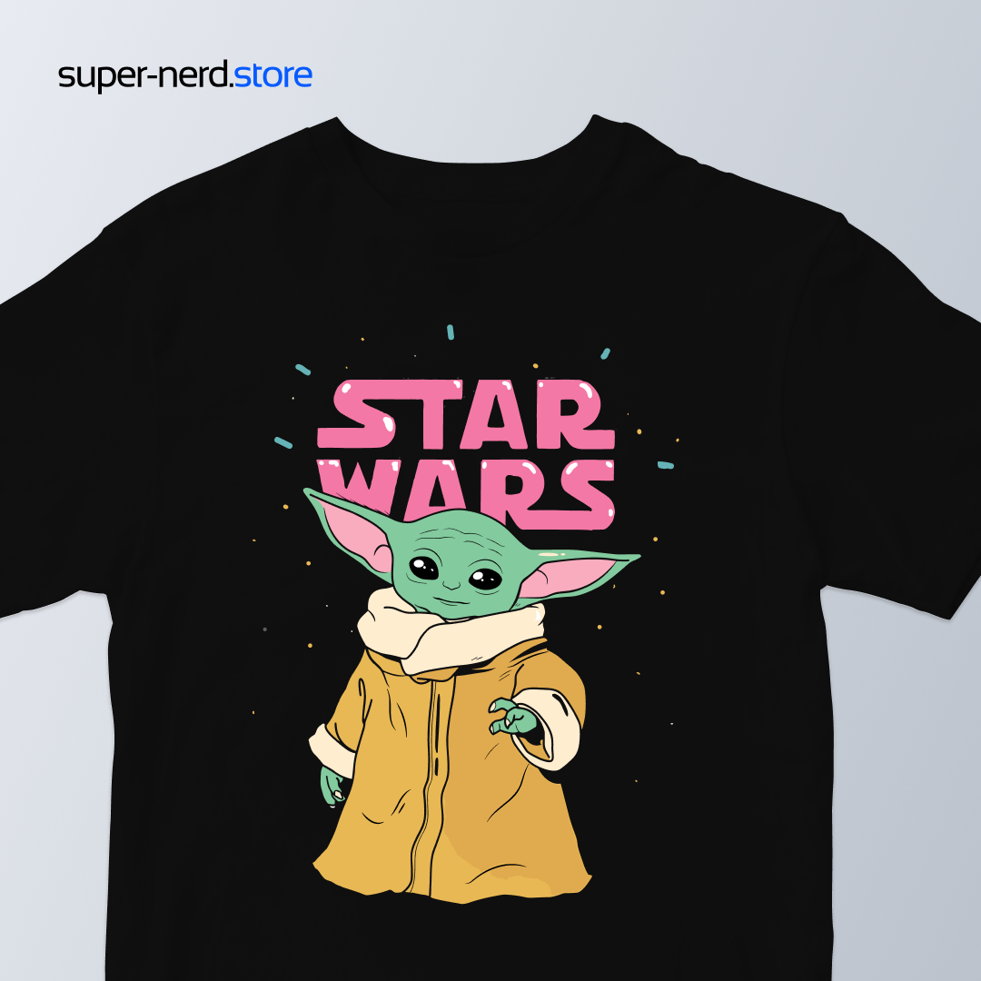 Polera Baby Yoda - Polera estampada el Mandalorian