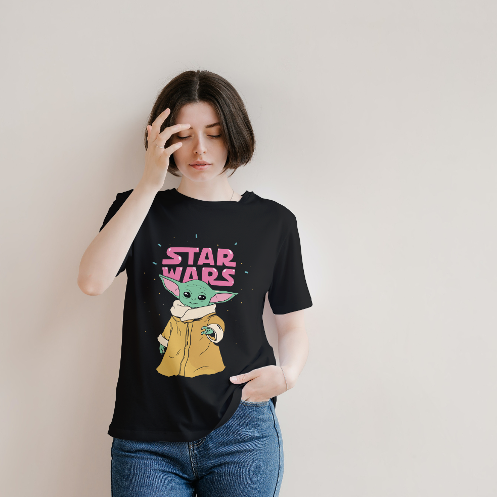 Polera Baby Yoda - Polera estampada el Mandalorian