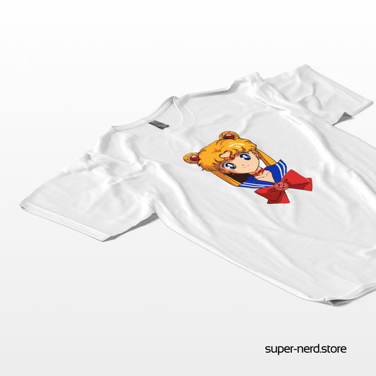 Polera Anime Sailor Moon - 100% Algodon Premium